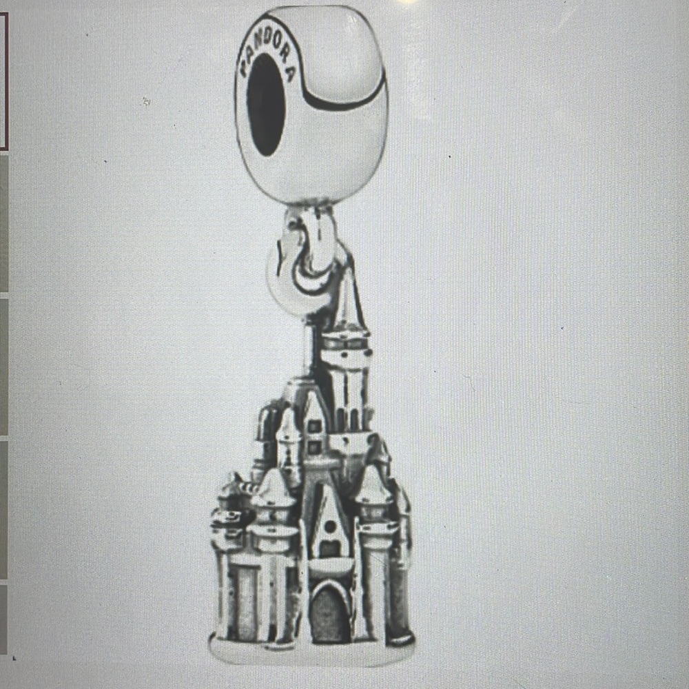 Disney Pandora Cinderella Castle Charm Walt Disney World